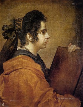  diego Pintura al %C3%B3leo - Un retrato de Sibila Diego Velázquez